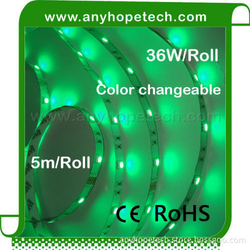 Alibaba china supplier color changing DC24V 30ledm smd5050 flex led strip